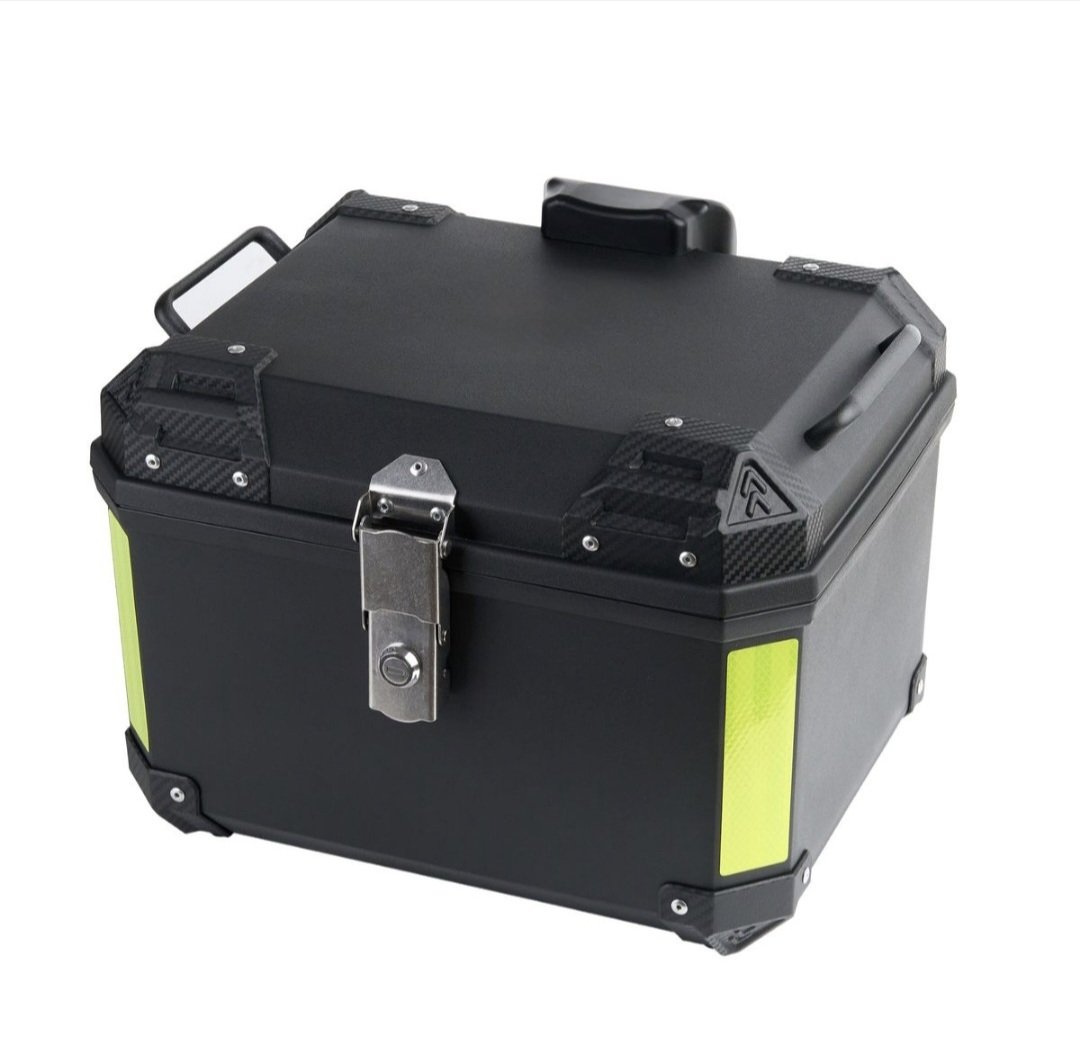 45L Motorcycle Tail Box Universal Top Tail Rear Luggage Storage Case ...