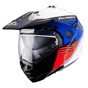 Helmet Caberg Tourmax Titan White/Blue/Red