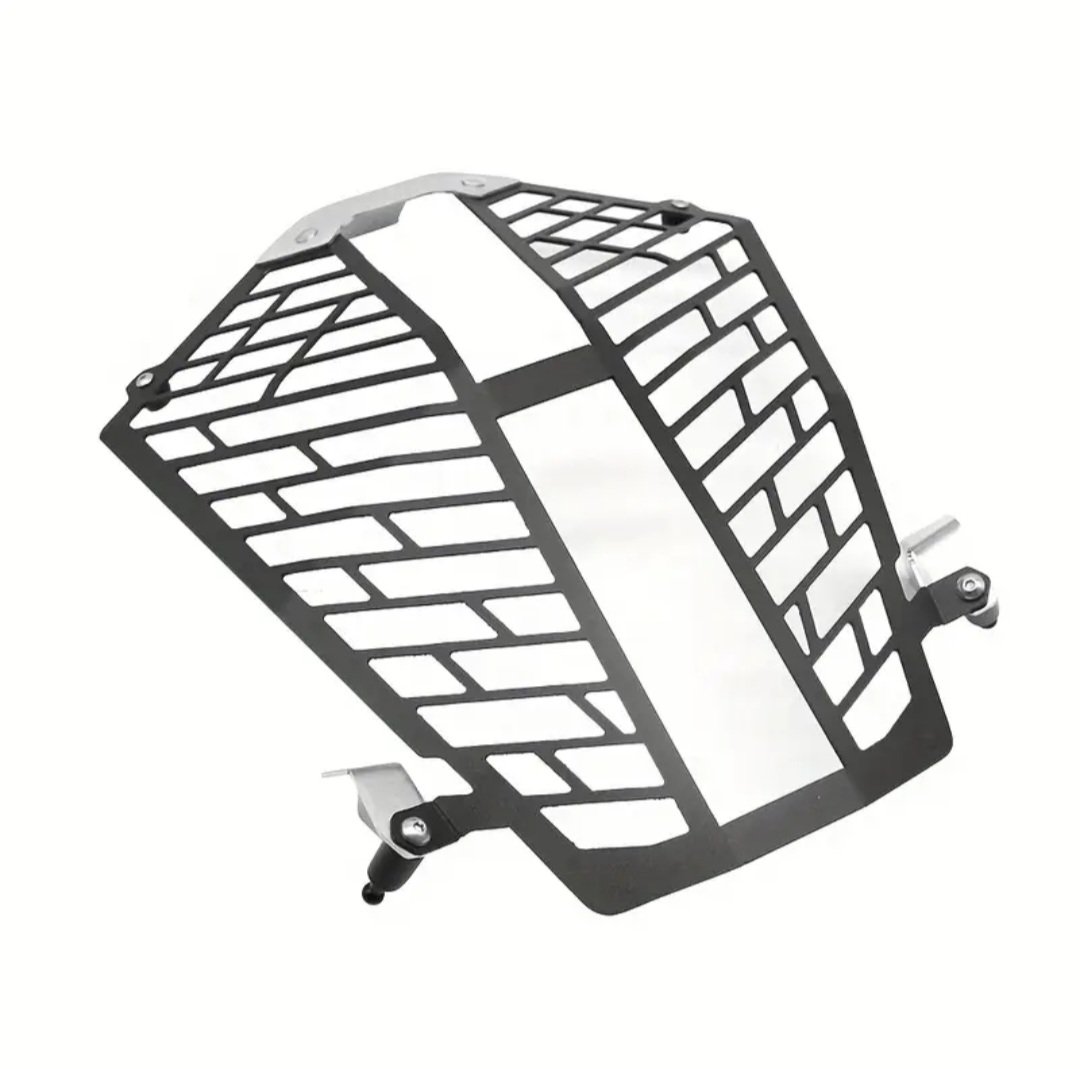 Motorcycle Headlight Cover. 2017–2020 KTM 1290 Super Adventure Steel Mesh Headlight Protection Cover - Image 3