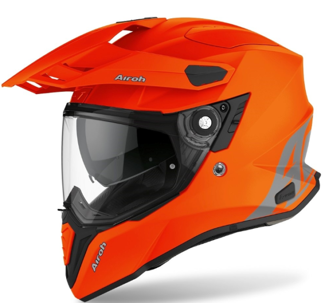 Motorcycle Helmet - Airoh Commander - Orange Matt