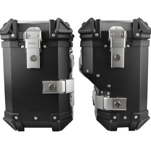 Motorcycle Side Panniers and fitment bracket for BMW 2014+ R1200/R1250GS