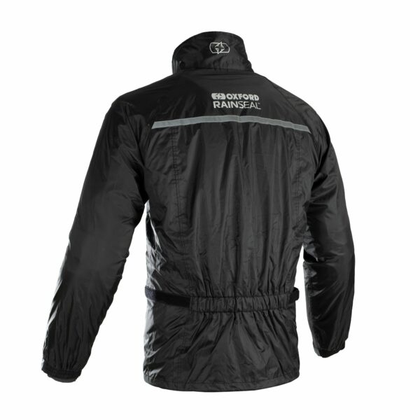 Oxford Rainseal Over Jacket Black - Image 2