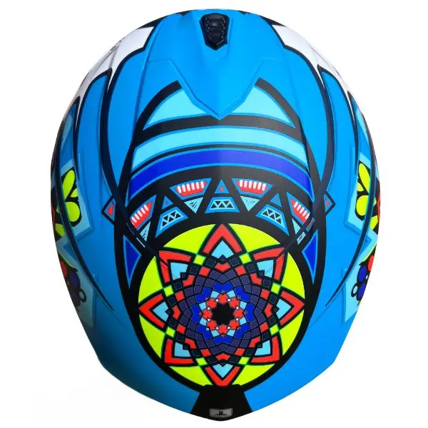 Axxis Draken S Star Matt Fluo Blue XL - Image 4