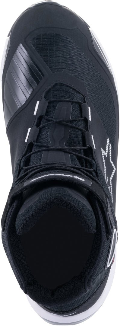 Alpinestars CR-X Drystar Riding Black/White Motorcycle Boots - Image 4