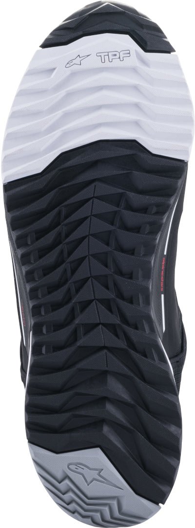 Alpinestars CR-X Drystar Riding Black/White Motorcycle Boots - Image 5