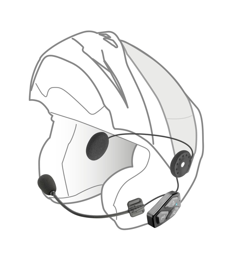 Interphone U-Com 3 Bluetooth Headset (Single Unit) - Image 3