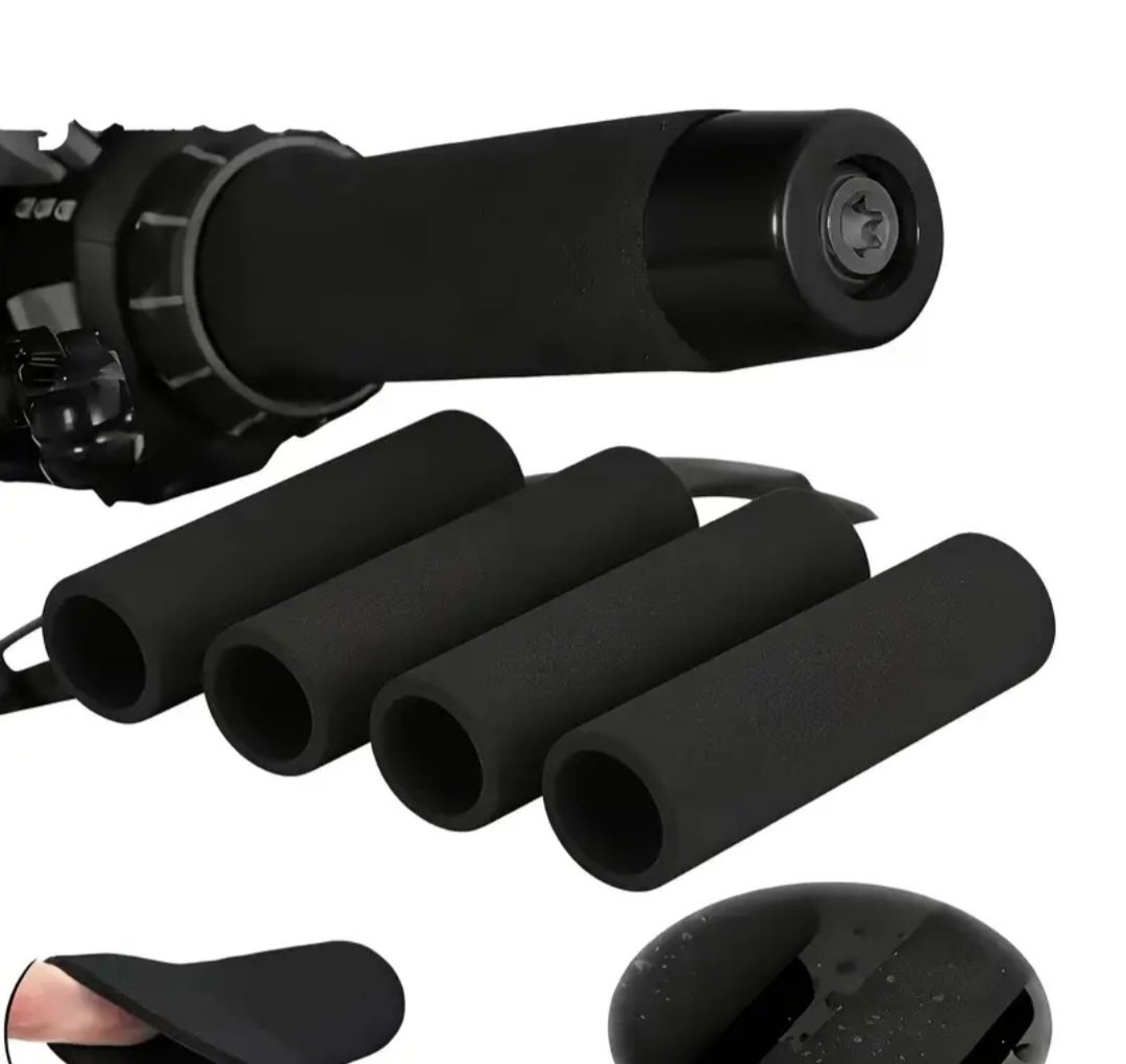 Universal Motorcycle Soft Foam Grips - set of 2 - Image 2