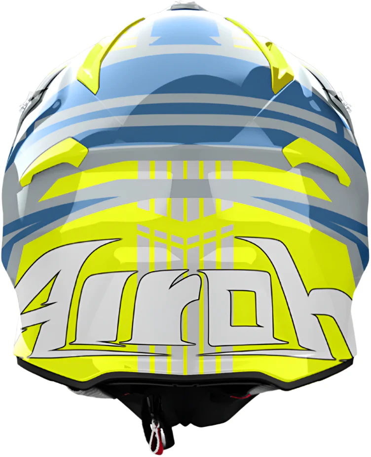 MX Helmet - Airoh Aviator Ace 2 - Proud Yellow Gloss - Image 3