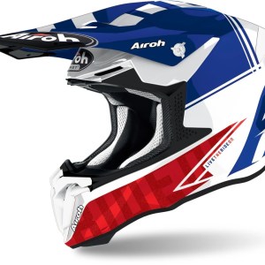 MX Helmet - Airoh Twist 2.0 Tech - Blue Gloss