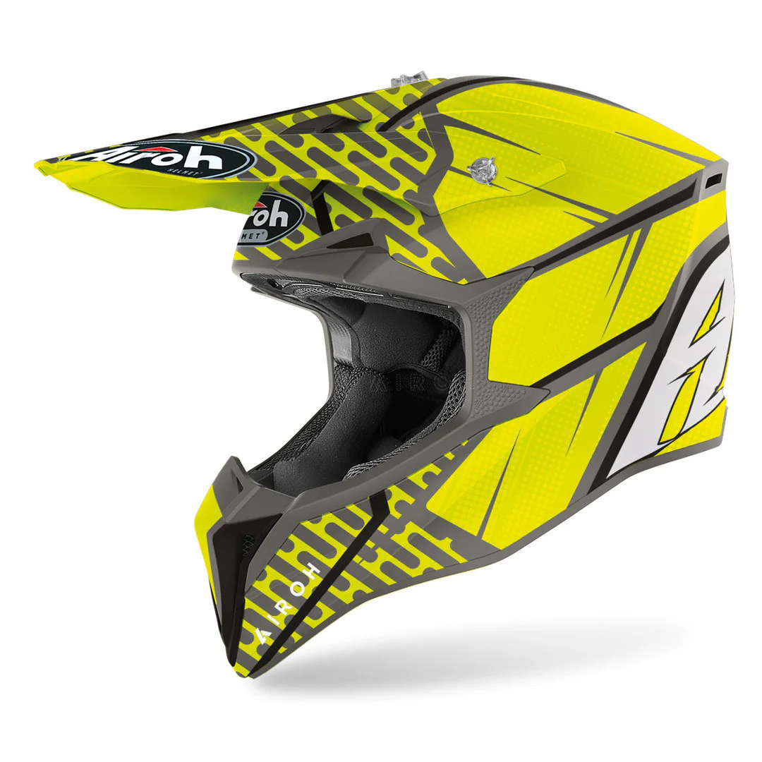MX Helmet - Airoh Wraap Idol - Anthracite