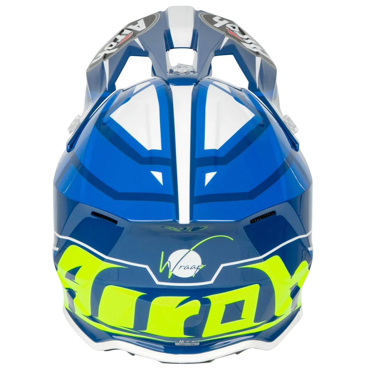 MX Helmet - Airoh Wraap Mood - Blue - Image 4