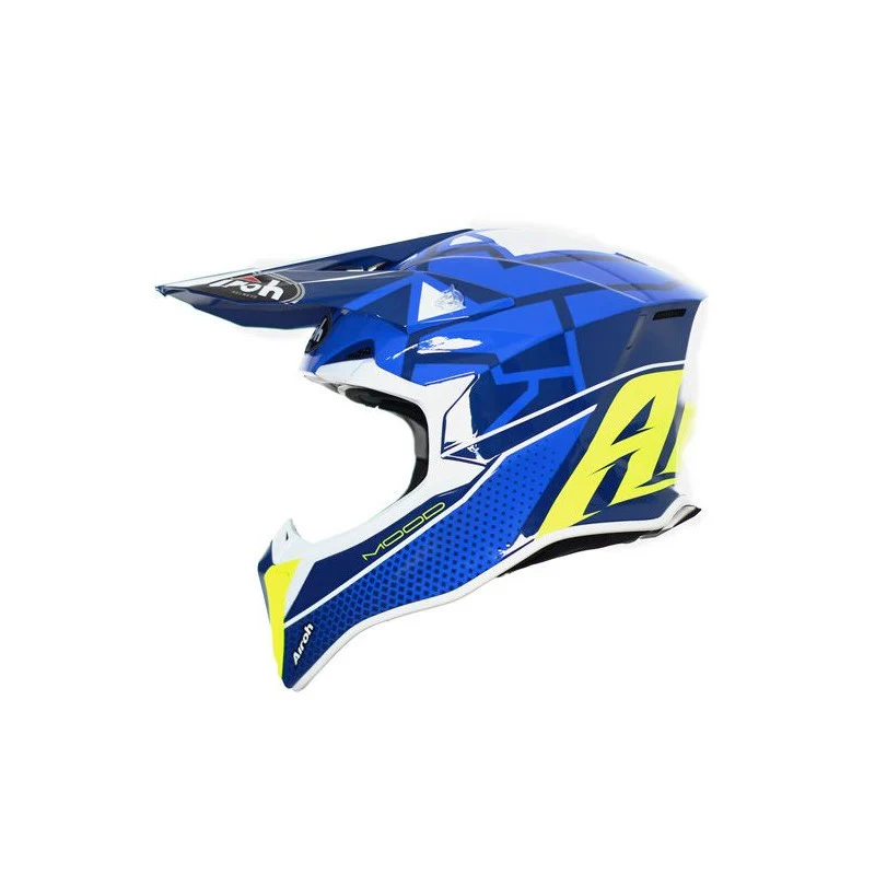 MX Helmet - Airoh Wraap Mood - Blue - Image 2