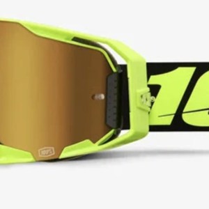 ARmatic Goggle Neon Yellow True Gold Mirror Lens