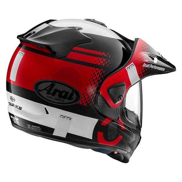 Arai Tour X5 Print Red - Image 2