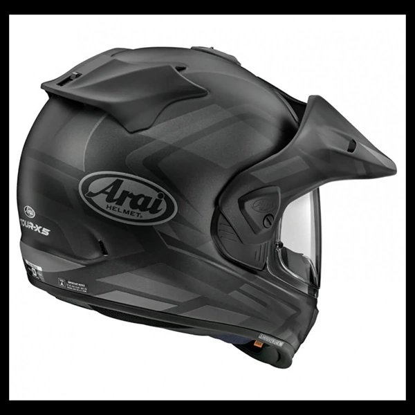 Arai Tour-X5 Discovery Black Matt Adventure Motorcycle Helmet - Image 2