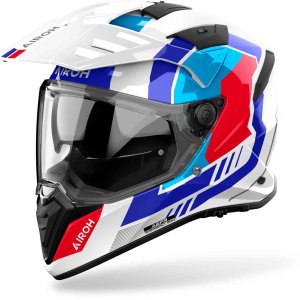 Airoh Bandit White Blue Red