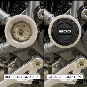 BMW R1200/1250gs swing arm front plug
