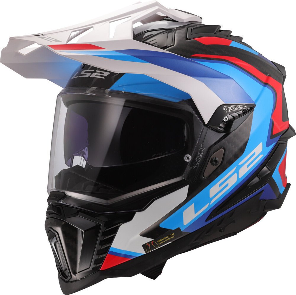 LS2 MX701 Explorer Frontier II White Blue