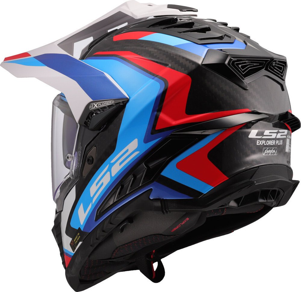 LS2 MX701 Explorer Frontier II White Blue - Image 5