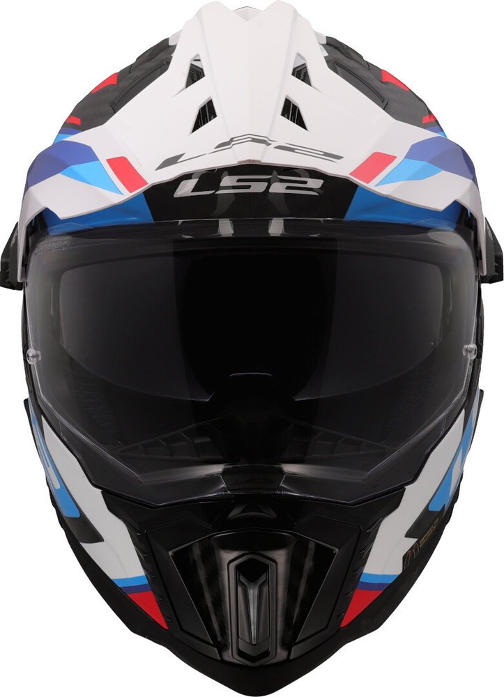 LS2 MX701 Explorer Frontier II White Blue - Image 3
