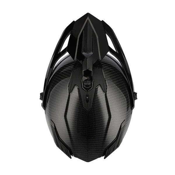 SGI Realm Carbon Fibre 9K Adventure Motorcycle Helmet - Image 2