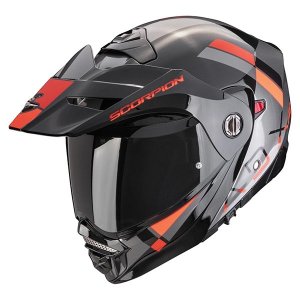 Scorpion ADX-2 Galane Helmet - Silver/Black/Red