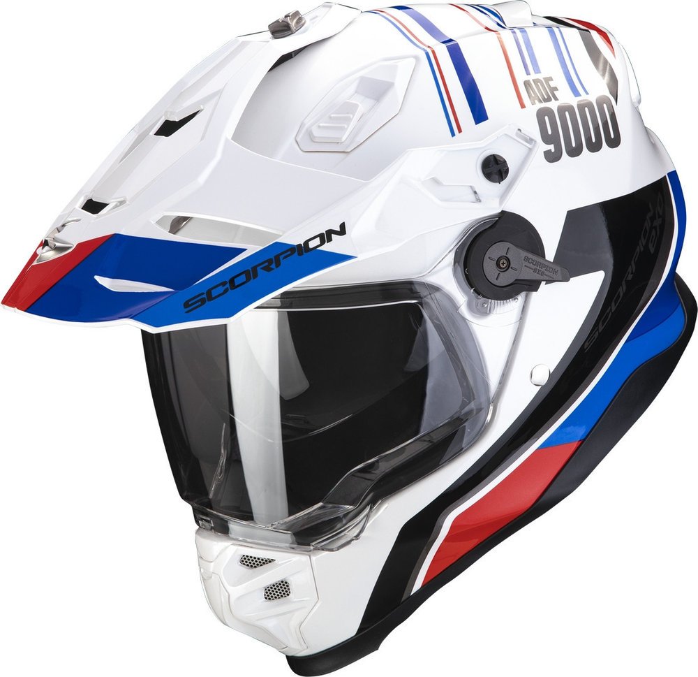 Scorpion ADF-9000 Air Desert - White Blue Red
