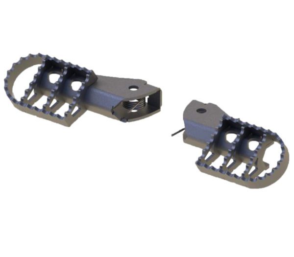 Motorradical BMW R1200 & R1250 LC Wide Rider Foot Pegs (Pair)
