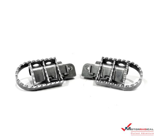 Motorradical BMW R1200 & R1250 LC Wide Pillion Foot Pegs (Pair)