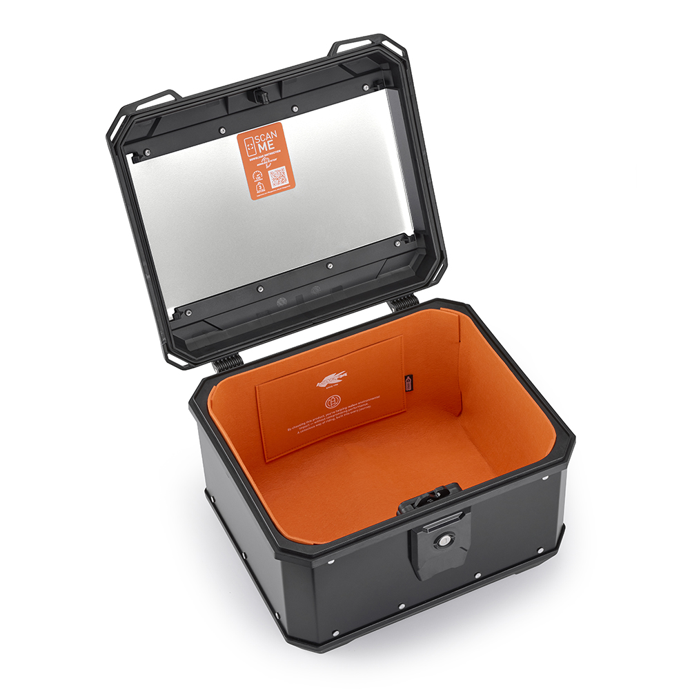 Kappa KMX400B Top Case with universal mounting plate - Image 3