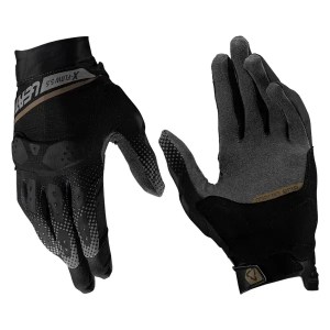 Leatt ADV X-Flow 5.5 Short Motorcycle Gloves - Stealth