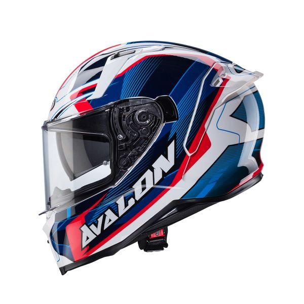Caberg Avalon X Optic White/Blue/Red size XL - Image 2