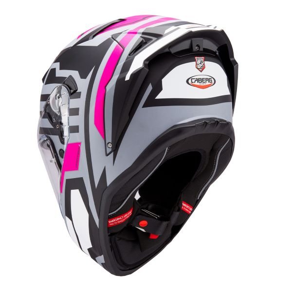 Caberg Drift Evo II Horizon Grey/Black/Pink Size Medium - Image 3