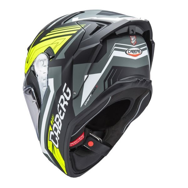 Caberg Drift Evo II Jarama Black/Grey/Fluo - Image 3