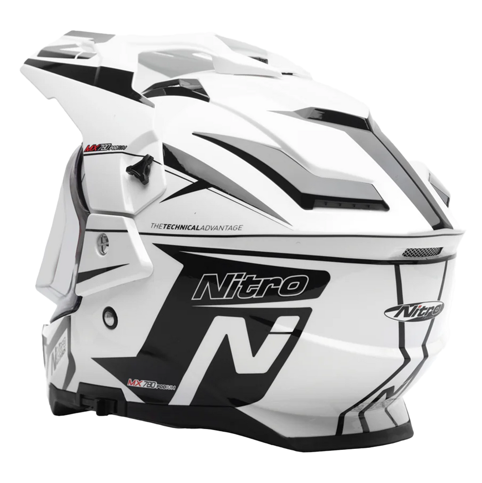 NITRO MX780 PODIUM BLACK WHITE - Image 3