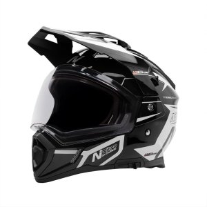 NITRO MX780 PODIUM HELMET WHITE/BLACK