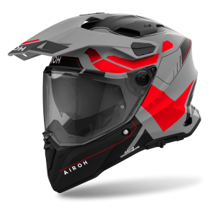 Airoh Commander 2 Reveal Mattt Red Fluo